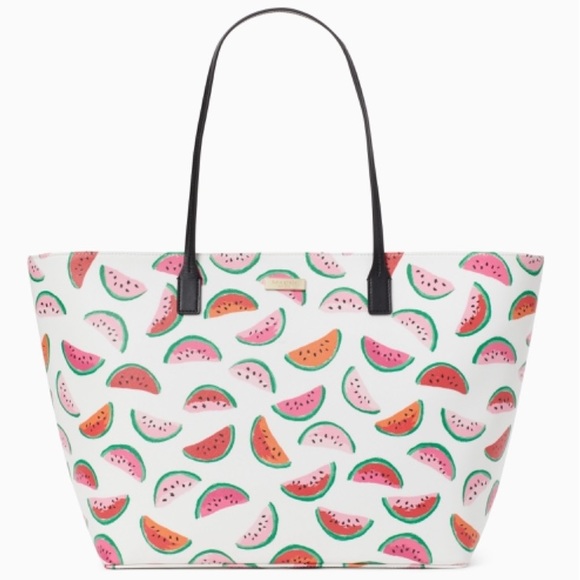 kate spade Handbags - LAST ONE!!! KATE SPADE WATERMELON LARGE TOTE BAG